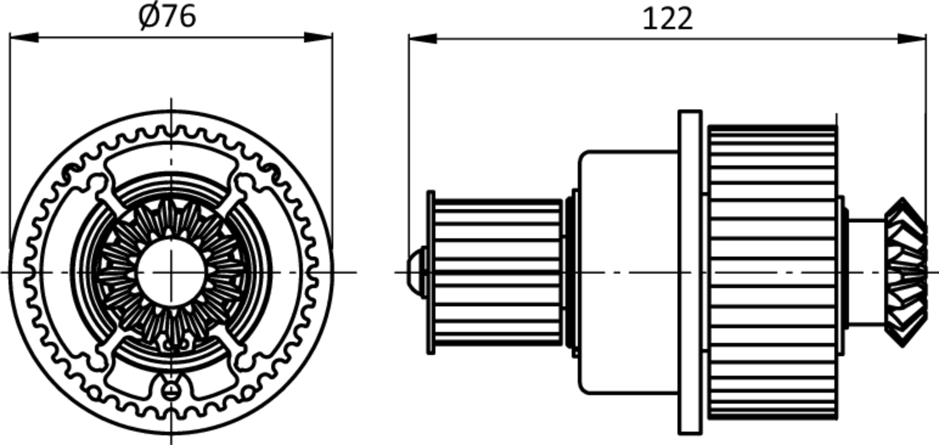 Pulley Drive Assembly for Diverters